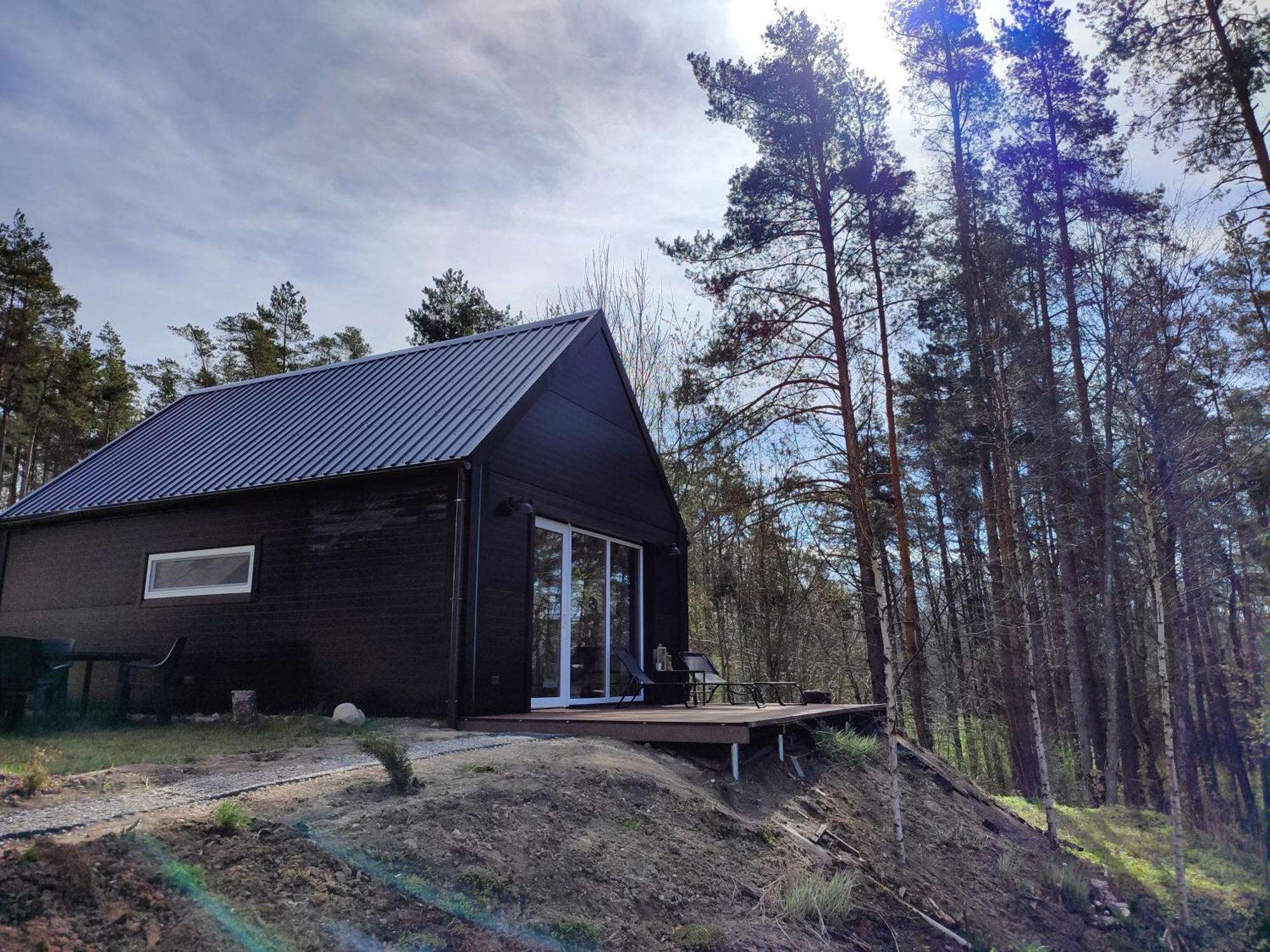 Modern Sauna Cabin In Horse Ranch Liyeplauke Экстерьер фото