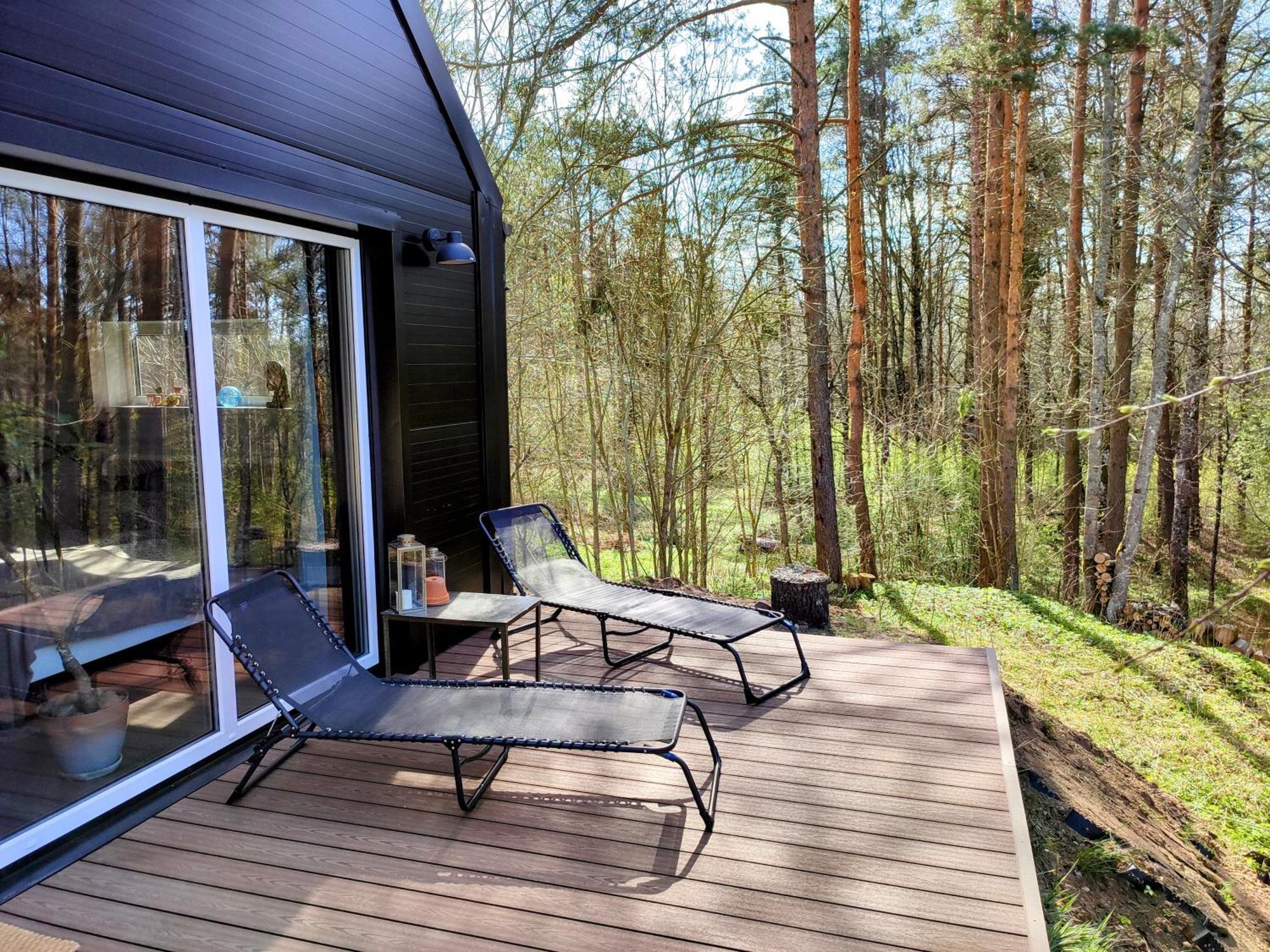 Modern Sauna Cabin In Horse Ranch Liyeplauke Экстерьер фото