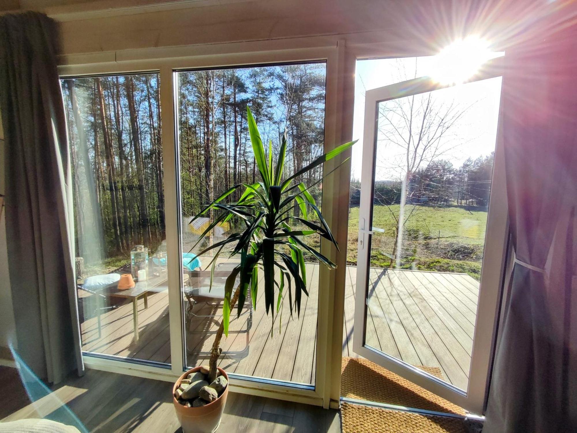 Modern Sauna Cabin In Horse Ranch Liyeplauke Экстерьер фото