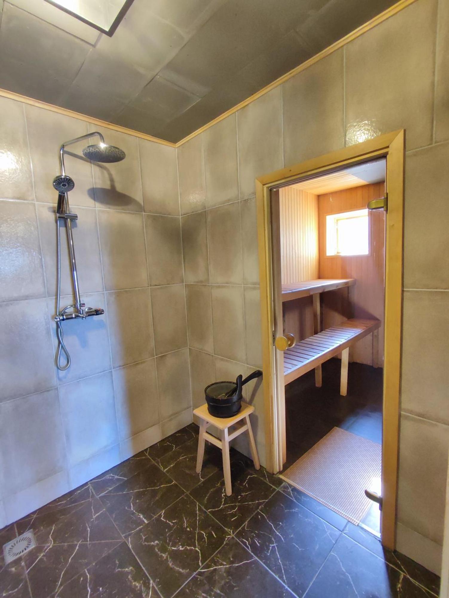 Modern Sauna Cabin In Horse Ranch Liyeplauke Экстерьер фото
